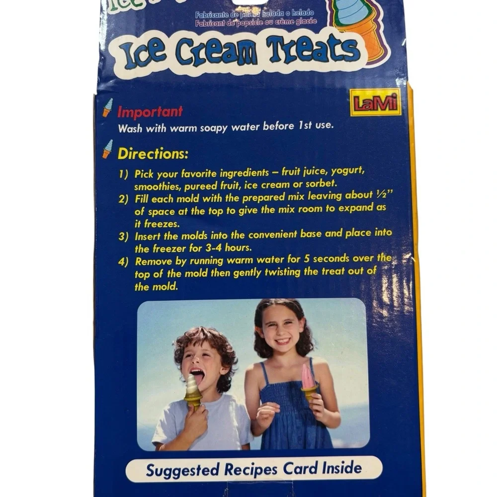 Brand new in Box Ice Pop or Ice‎ Cream Mold Two in Set